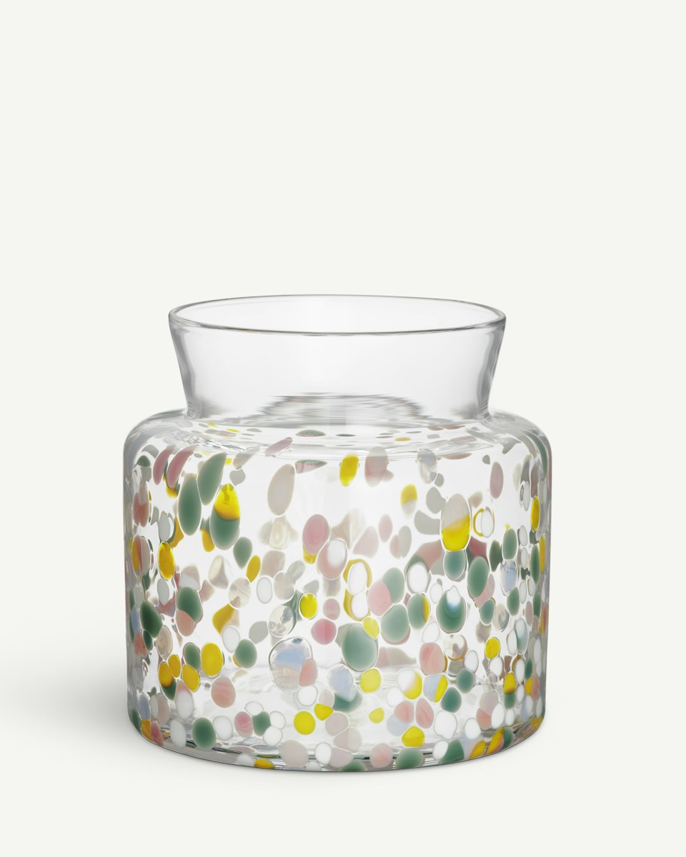 Kosta Boda Meadow Vas vår 19,5 cm Designer Sara Persson