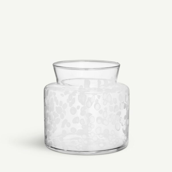 Kosta Boda Meadow Vas vinter 19,5 cm Designer Sara Persson