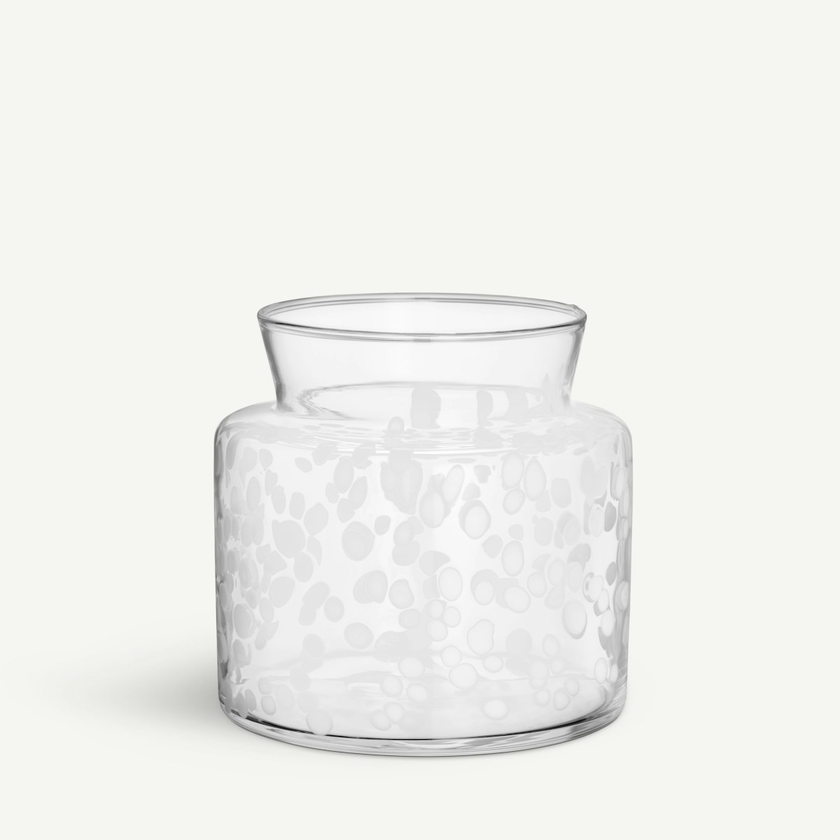 Kosta Boda Meadow Vas vinter 19,5 cm Designer Sara Persson