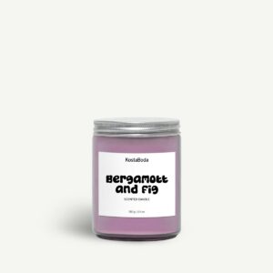 Kosta Boda - Mind - Doftljus 550gr Bergamott & Fig