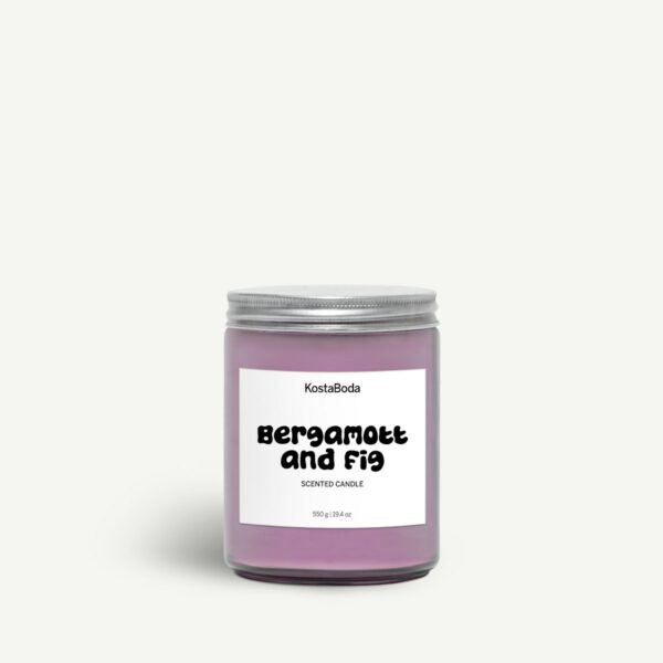 Kosta Boda Mind Doftljus 550gr Bergamott & Fig
