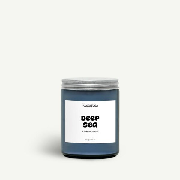 Kosta Boda Mind Doftljus 550gr Deep Sea