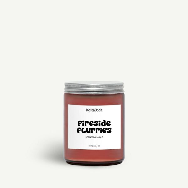 Kosta Boda Mind Doftljus 550gr Fireside flurries