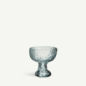 Kosta Boda - Moss - Champagneglas coupe i kristall cirkulär 35 cl - Designer Åsa Jungnelius