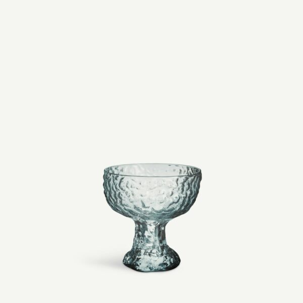 Kosta Boda Moss Champagneglas Coupe cirkulär 35 cl Designer Åsa Jungnelius