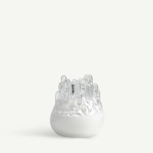 Kosta Boda - Polar - Ljuslykta vit 19 cm Designer Göran Wärff