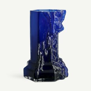 Kosta Boda - Rocky Baroque - Vas deep blue Designer Hanna Hansdotter