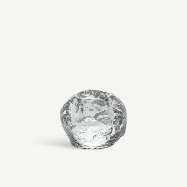 Kosta Boda Snowball Ljuslykta Snöboll 9 cm Designer Ann Wolff