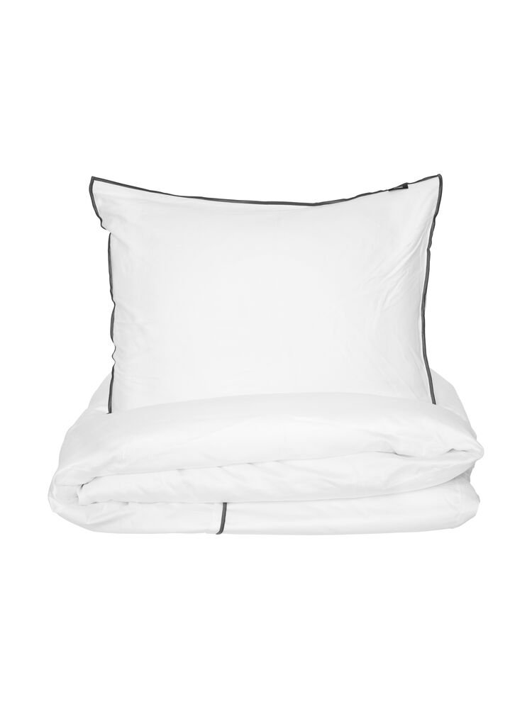 Kosta Linnewäfveri Alexandria Satin Grå 230x220