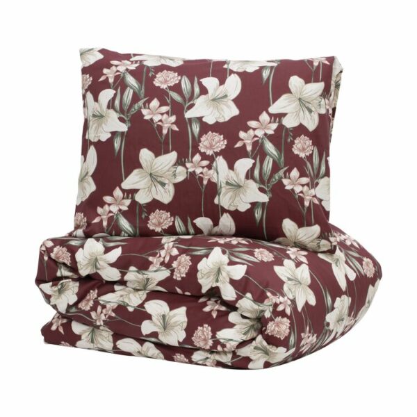 Kosta Linnewäfveri Bäddset Kyrkosund Sain Vinröd 150x210