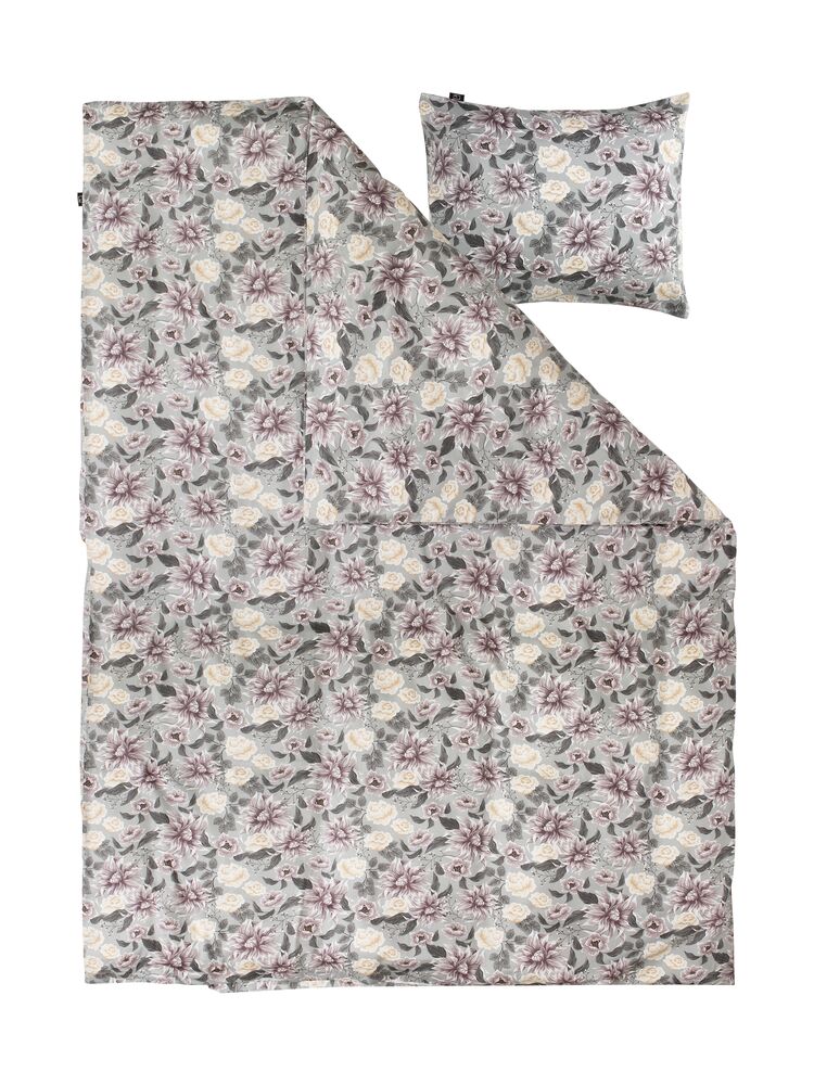 Kosta Linnewäfveri Bollungen Satin Grå 150x210