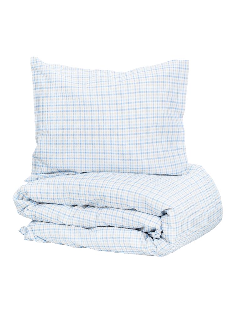 Kosta Linnewäfveri Dalskog Bäckebölja Blå 150x210