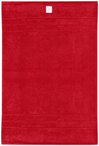 Kosta Linnewäfveri – frotté 600 g röd 90 x 150, handduk