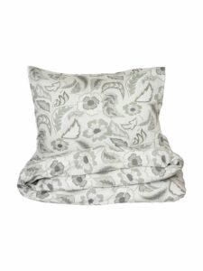 Kosta Linnewäfveri – Gillanda Satin beige 230 x 220, bäddset