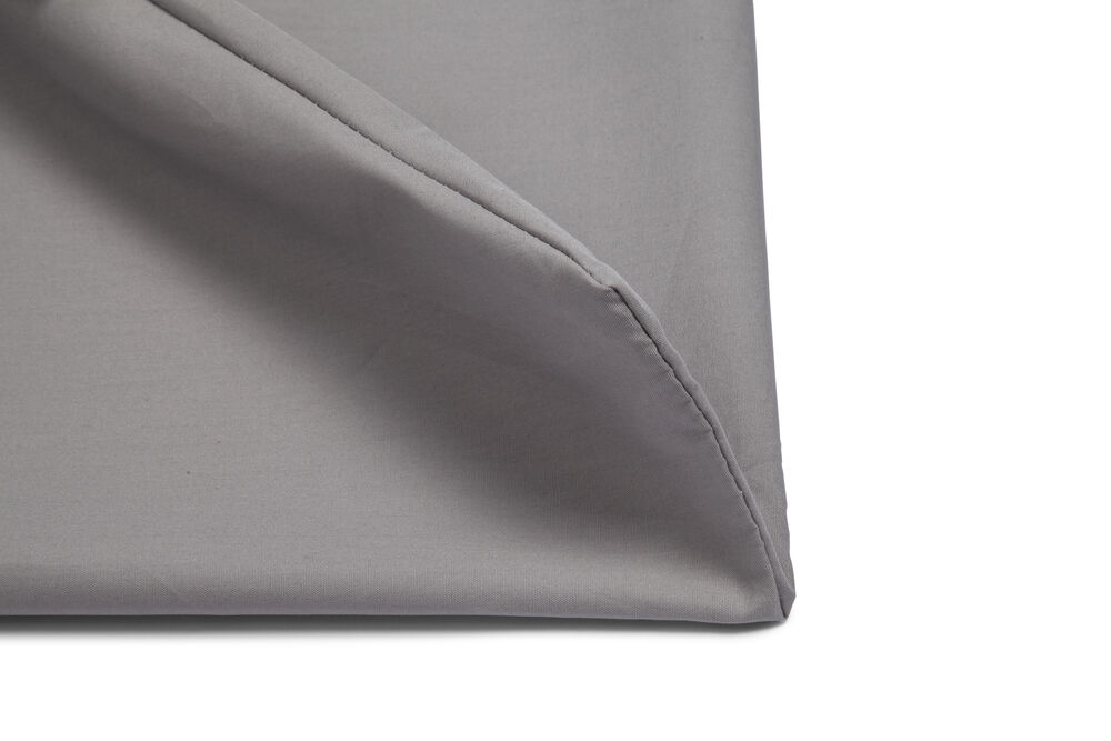 Kosta Linnewäfveri Kuvertlakan Percale Ljusgrå 180x200