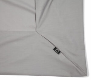 Kosta Linnewäfveri - Kuvertlakan Percale Ljusgrå 90x200