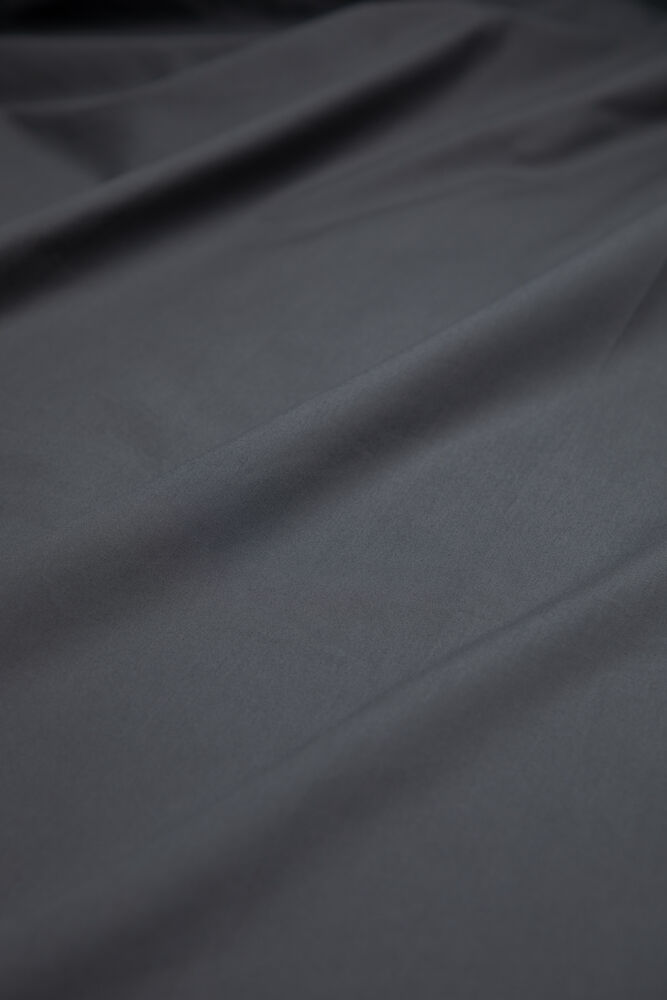 Kosta Linnewäfveri Kuvertlakan Percale Mörkgrå 120x200