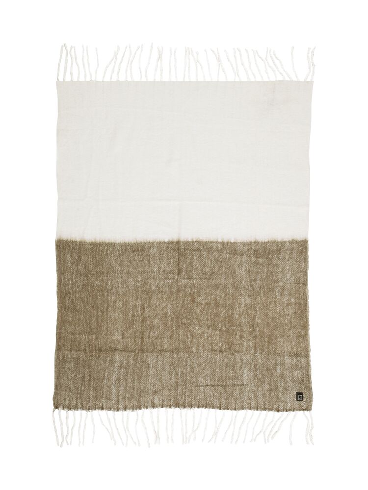 Kosta Linnewäfveri Ullpläd Beige 130x170 cm