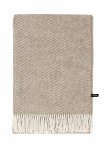 Kosta Linnewäfveri - Ullpläd Winton Sand 130x170 cm