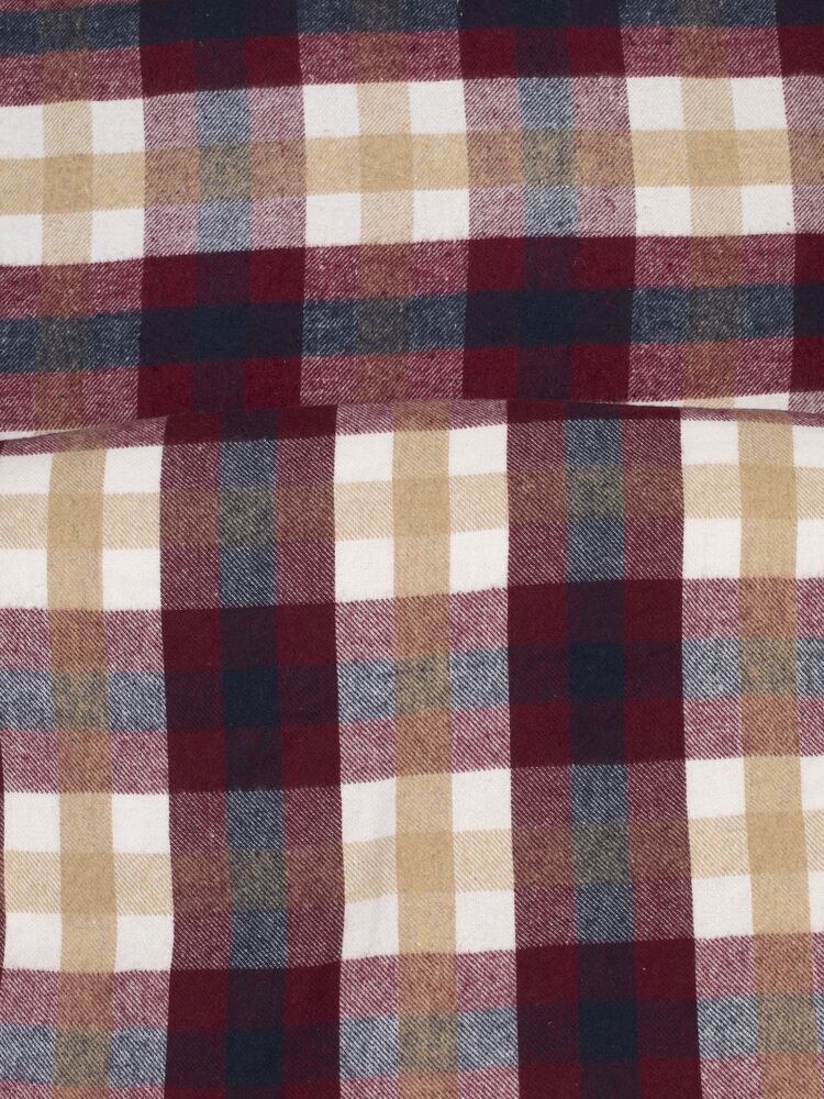 Lord Nelson Bäddset Hedekas Flanell Röd 150x210