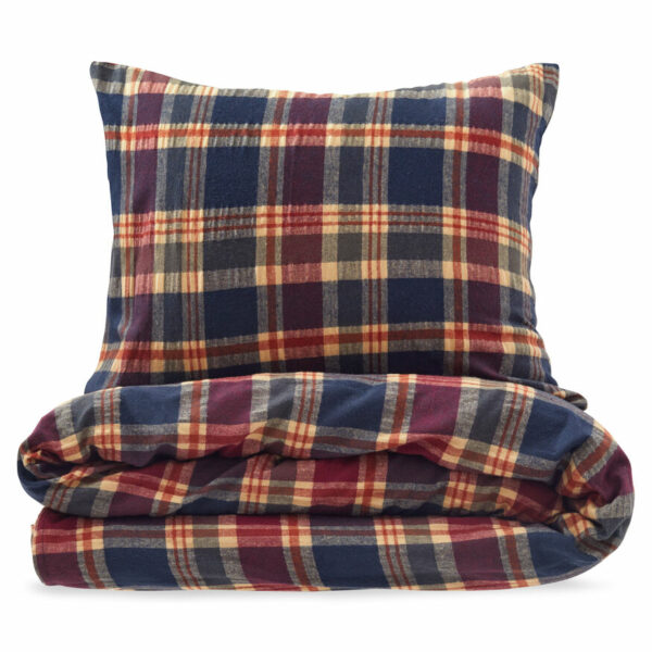 Lord Nelson Bäddset Mellbyn Flanell Marinblå 150x210