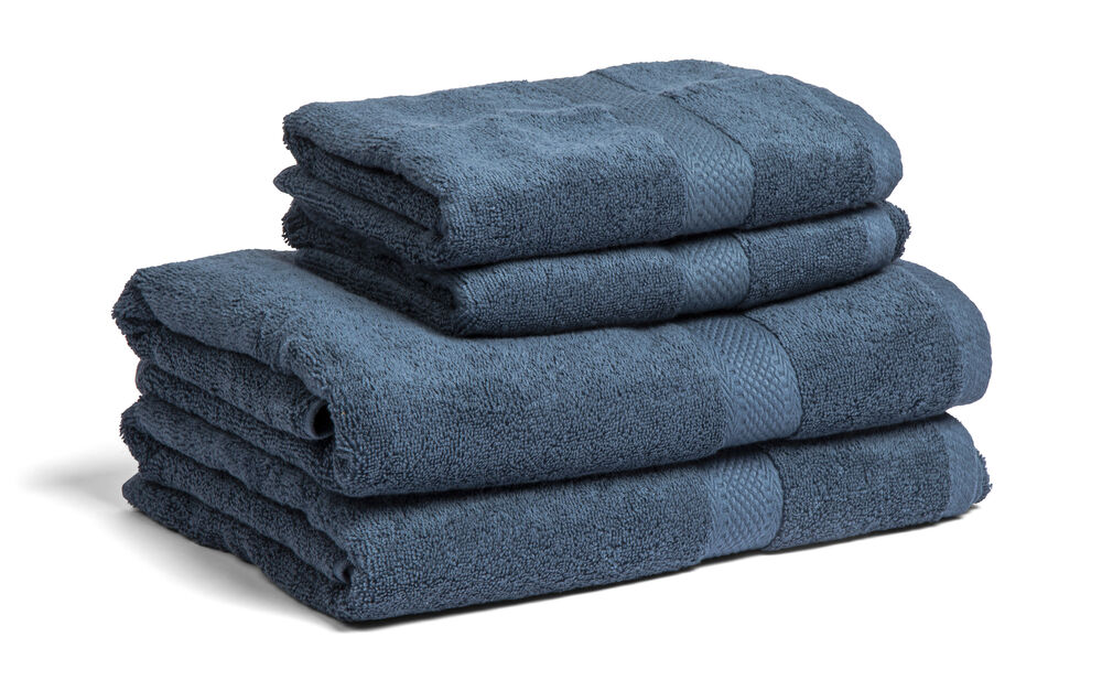 Lord Nelson Frotté Fairtrade 550 g Denimblå 70x130