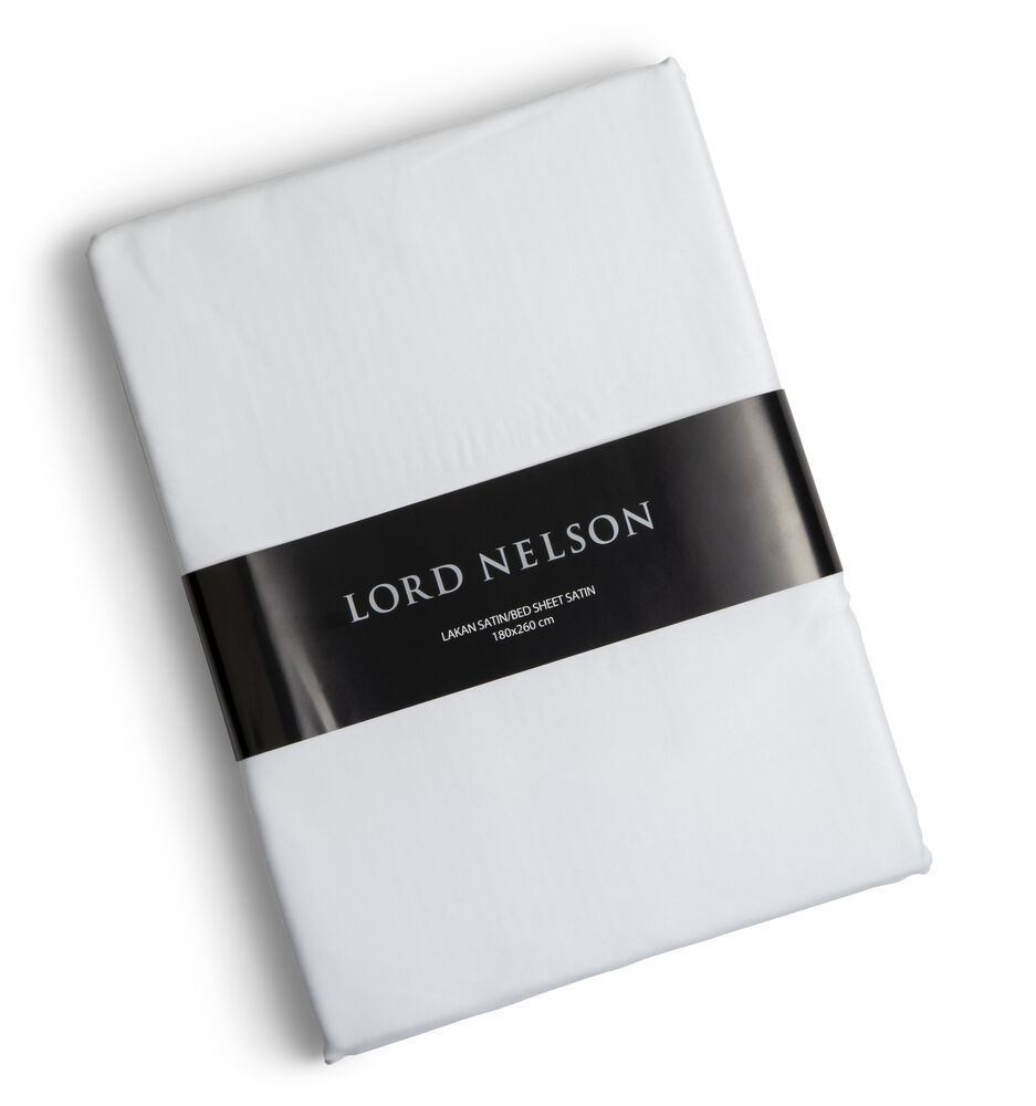 Lord Nelson Örngott & Underlakan Satin Vit 150x260