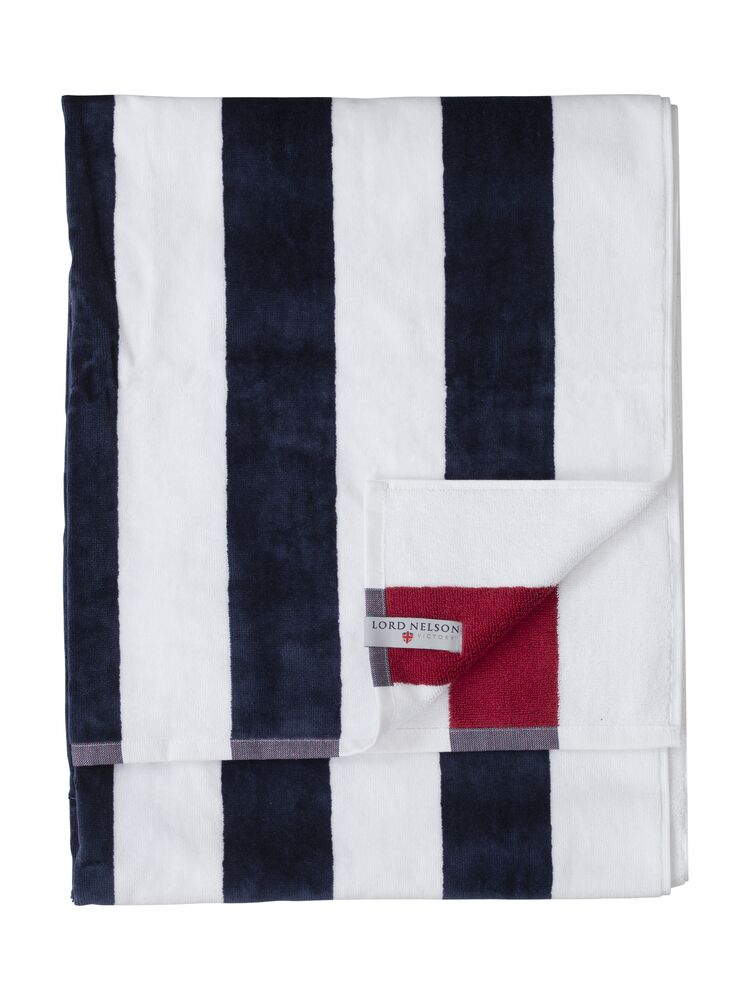 Lord Nelson Victory Badlakan Vändbar Marin/Röd 80x160 cm