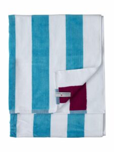 Lord Nelson Victory - Badlakan Vändbar Turkos/Cerise 80x160 cm