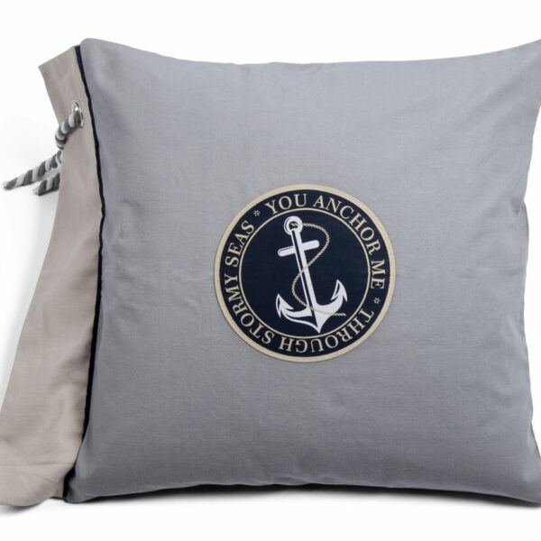 Lord Nelson Victory Kuddfodral Enfärgad Grå 50x63 cm
