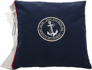 Lord Nelson Victory Kuddfodral Enfärgad Marin 50x63 cm