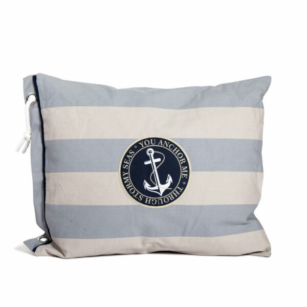 Lord Nelson Victory Kuddfodral Rand Grå 50x60 cm