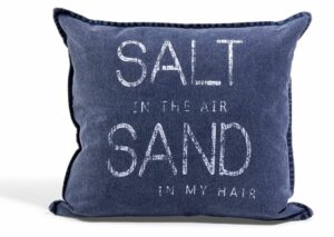 Lord Nelson Victory - Kuddfodral Salt In The Air Marinblå 50x60 cm