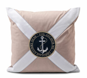 Lord Nelson Victory – kuddfodral Vidar sand 50 x 50 cm