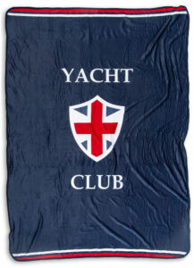 Lord Nelson Victory - Pläd Yacht Marinblå 120x160 cm