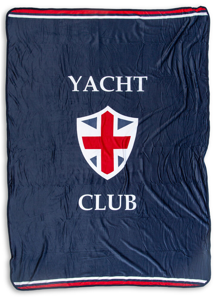 Lord Nelson Victory Pläd Yacht Marinblå 120x160 cm