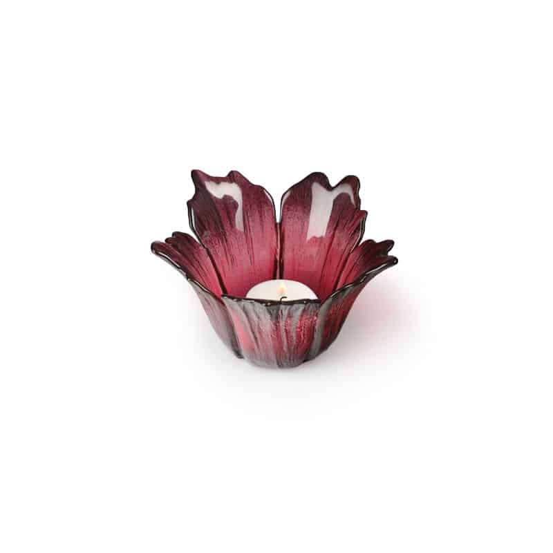 M&aring;ler&aring;s - Fleur - Ljussk&aring;l r&ouml;drosa Designer Mats Jonasson