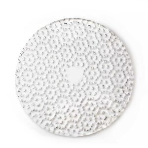 Målerås - Knäckebröd - Knäckebröd stort Konstglas Designer Färg & Blanche