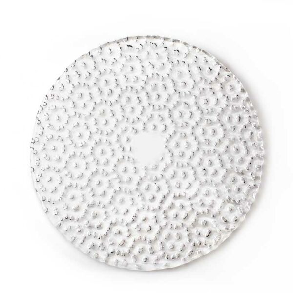 Målerås - Knäckebröd - Knäckebröd stort Konstglas Designer Färg & Blanche