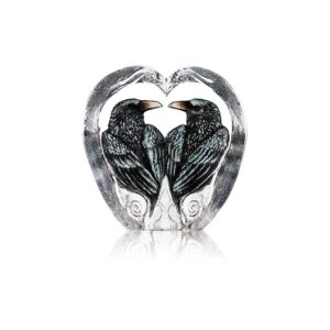 Målerås - Nordic Icons - Hugin och Munin Konstglas Designer Mats Jonasson