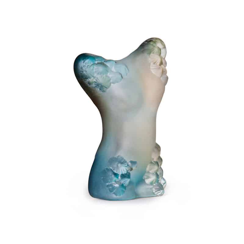 Målerås - Venus - Venus medium blå Konstglas Designer Erika Höglund