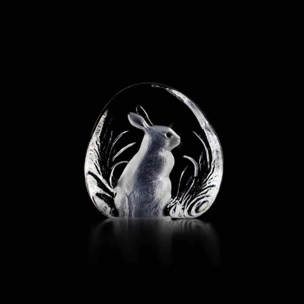 Målerås - Wildlife - Kanin Konstglas Designer Mats Jonasson