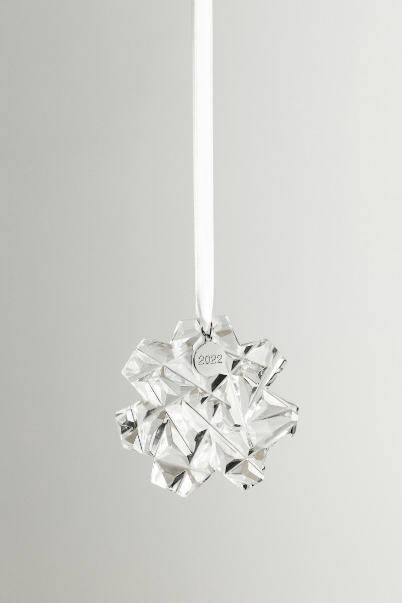 Orrefors Annual Ornament Julornament Nivis 2022 74 mm Designer Lena Bergström