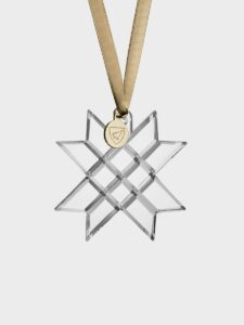 Orrefors Annual Ornament Julornament Paper Star 2023