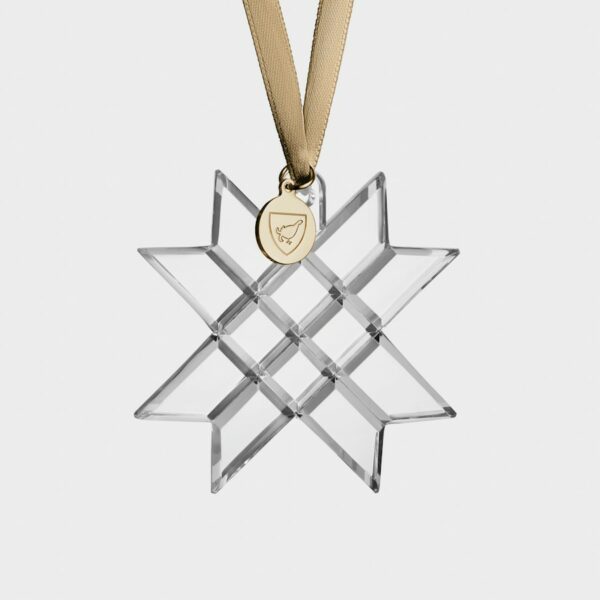 Orrefors Annual Ornament Julornament Paper Star 2023