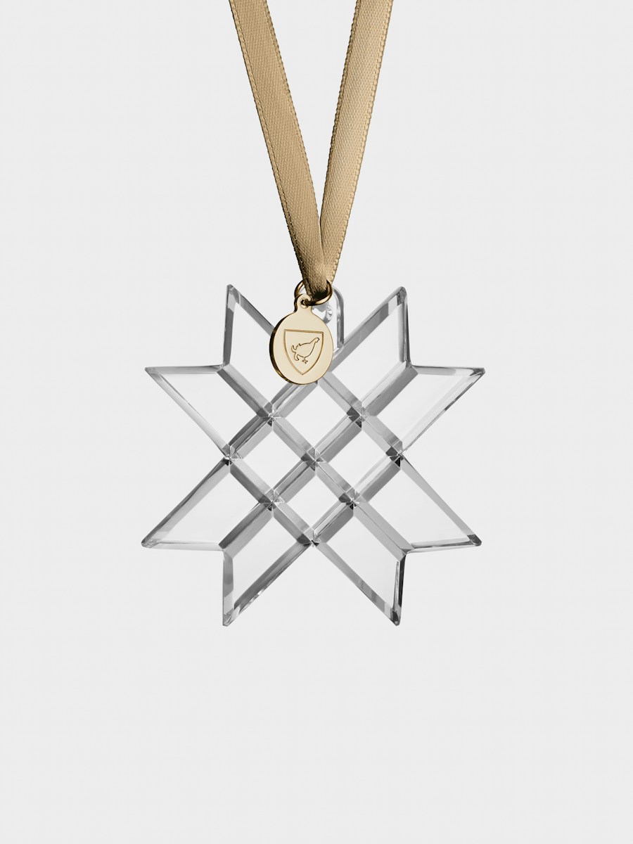 Orrefors Annual Ornament Julornament Paper Star 2023