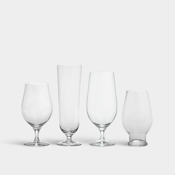 Orrefors Beer Tasting kit inkluderar 4 olika ölglas Designer Erika Lagerbielke