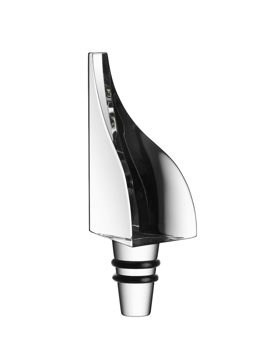 Orrefors Carat Flaskpropp City Oslo Designer Lena Bergström