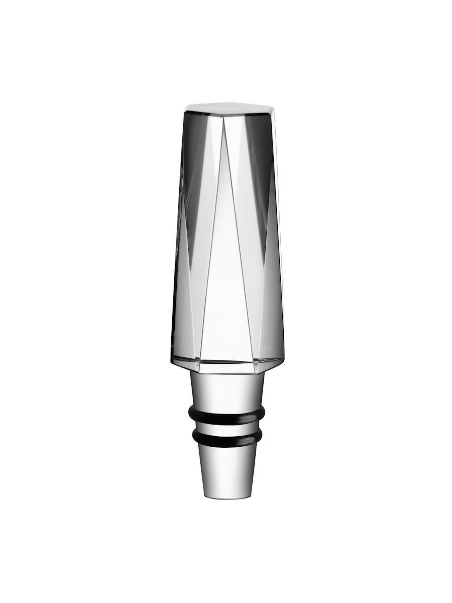 Orrefors Carat Flaskpropp Sarek City Designer Lena Bergström