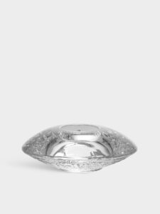 Orrefors Discus – ljuslykta 45 mm – design Lars Hellsten